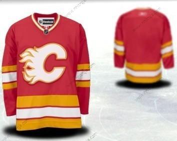 Herrar Calgary Flames Skräddarsydda Röd Tredje tröjan Tröjor