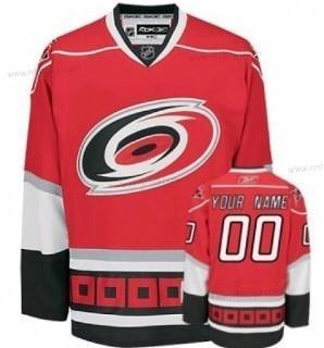 Herrar Carolina Hurricanes Skräddarsydda Röd Tröjor