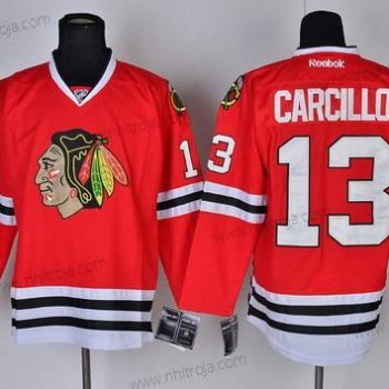 Herrar Chicago Blackhawks #13 Daniel Carcillo Röd Tröjor