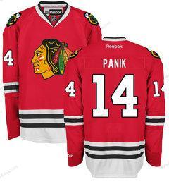 Herrar Chicago Blackhawks #14 Richard Panik Röd Reebok Hockey Hemma Tröjor