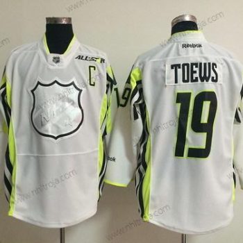 Herrar Chicago Blackhawks #19 Jonathan Toews 2015 All-Stars Vit Tröjor