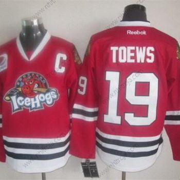 Herrar Chicago Blackhawks #19 Jonathan Toews 2015 Icehogs Röd Tröjor