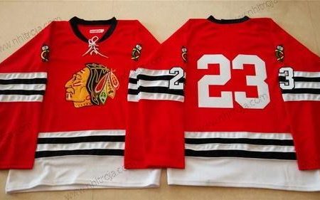 Herrar Chicago Blackhawks #23 Kris Versteeg 1960-61 Röd Vintage Tröjor