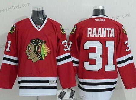 Herrar Chicago Blackhawks #31 Antti Raanta Röd Tröjor