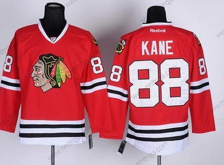 Herrar Chicago Blackhawks #88 Patrick Kane Röd Tröjor