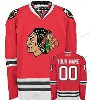 Herrar Chicago Blackhawks Skräddarsydda Röd Tröjor