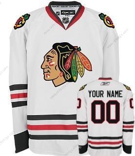 Herrar Chicago Blackhawks Skräddarsydda Vit Tröjor