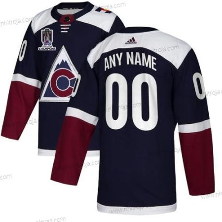 Herrar Colorado Avalanche Skräddarsydda Avtive Player 2022 Marin Stanley Cup Champions Patch Stitched Tröjor