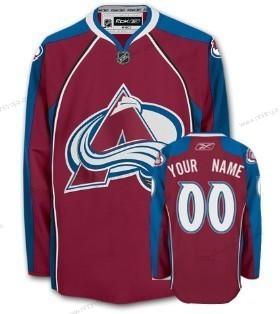 Herrar Colorado Avalanche Skräddarsydda Röd Tröjor