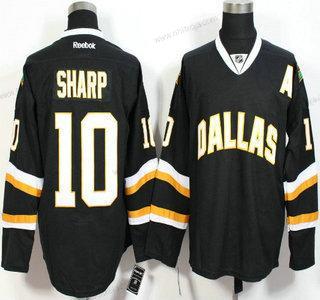 Herrar Dallas Stars #10 Patrick Sharp Svart Tröjor