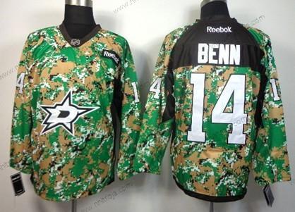 Herrar Dallas Stars #14 Jamie Benn 2014 Camo Tröjor