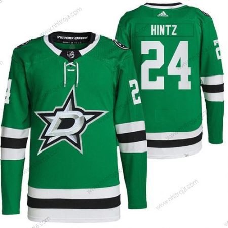 Herrar Dallas Stars #24 Roope Hintz Grön Stitched Tröjor