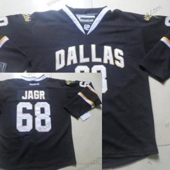 Herrar Dallas Stars #68 Jaromir Jagr Svart Tröjor