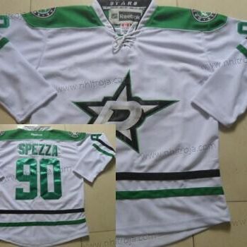 Herrar Dallas Stars #90 Jason Spezza 2013 Vit Tröjor