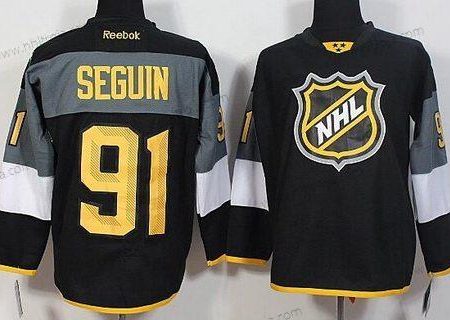 Herrar Dallas Stars #91 Tyler Seguin Reebok Svart 2016 NHL All-Star Premier Tröjor