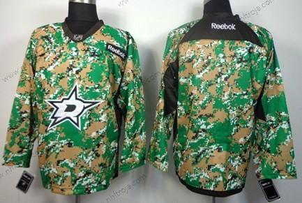 Herrar Dallas Stars Blank 2014 Camo Tröjor