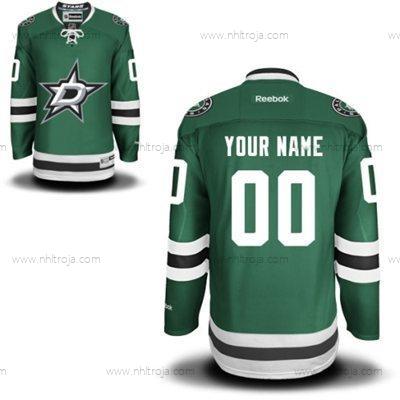 Herrar Dallas Stars Skräddarsydda 2013 Grön Tröjor