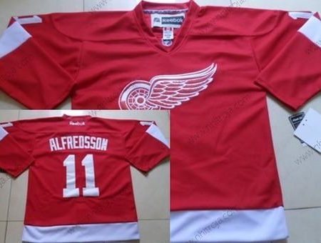 Herrar Detroit Red Wings #11 Daniel Alfredsson Röd Tröjor