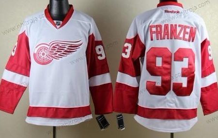 Herrar Detroit Red Wings #93 Johan Franzen Vit Tröjor