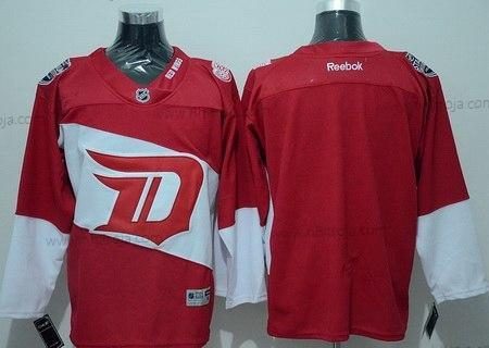 Herrar Detroit Red Wings Blank Reebok Röd 2016 Stadium Series Team Premier Tröjor