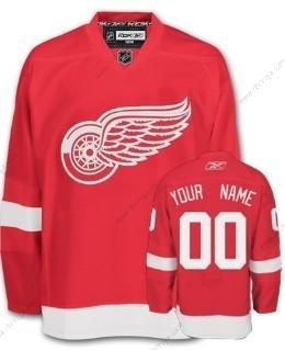 Herrar Detroit Red Wings Skräddarsydda Röd Tröjor