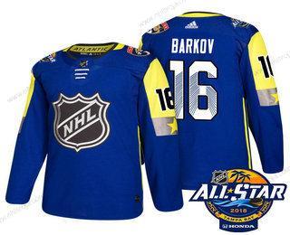 Herrar Florida Panthers #16 Aleksander Barkov Blå 2018 NHL All-Star Stitched Ice Hockey Tröjor