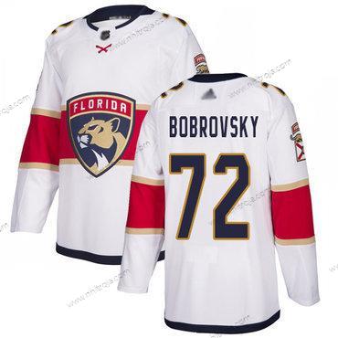 Herrar Florida Panthers #72 Sergei Bobrovsky Vit Road Autentisk Stitched Hockey Tröjor