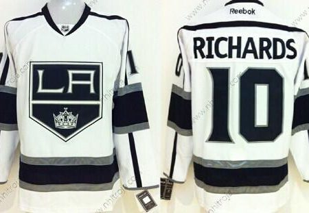 Herrar Los Angeles Kings #10 Mike Richards Vit Tröjor