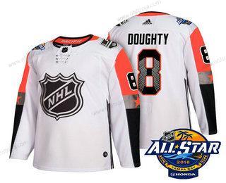 Herrar Los Angeles Kings #8 Drew Doughty Vit 2018 NHL All-Star Stitched Ice Hockey Tröjor