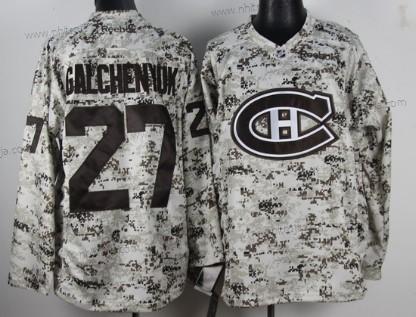 Herrar Montreal Canadiens #27 Alex Galchenyuk Vit Camo Tröjor