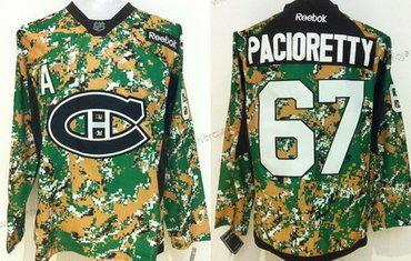 Herrar Montreal Canadiens #67 Max Pacioretty 2014 Camo Tröjor