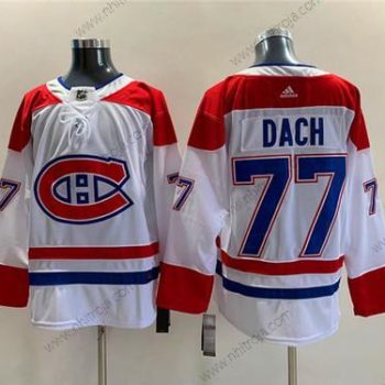 Herrar Montreal Canadiens #77 Kirby Dach Vit Stitched Tröjor