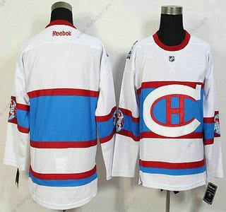 Herrar Montreal Canadiens Blank Reebok Vit 2016 Vinter Klassisk Premier Tröjor