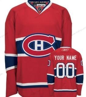 Herrar Montreal Canadiens Skräddarsydda Röd Ch Tröjor