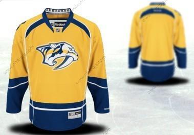 Herrar Nashville Predators Skräddarsydda 2012 Gul Tröjor