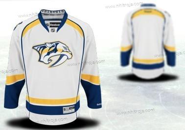 Herrar Nashville Predators Skräddarsydda 2012 Vit Tröjor