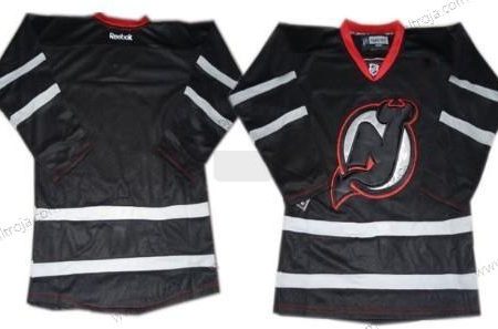 Herrar New Jersey Devils Blank Svart Ice Tröjor