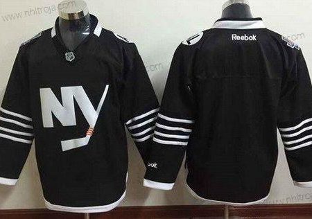 Herrar New York Islanders Blank 2015 Reebok Svart Premier Alternativ Tröjor