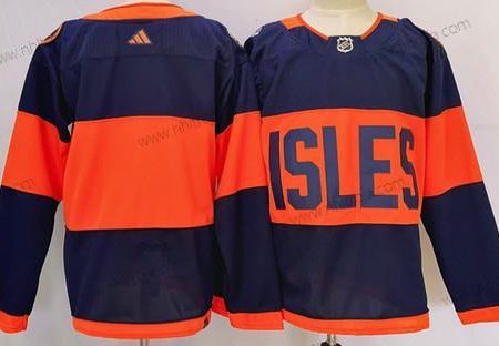 Herrar New York Islanders Blank Marin 2024 Stadium Series Stitched Tröjor