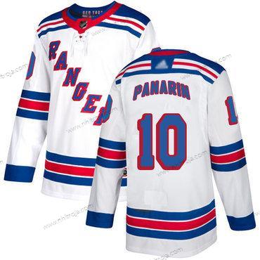 Herrar New York Rangers #10 Artemi Panarin Vit Road Autentisk Stitched Hockey Tröjor