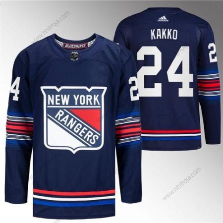 Herrar New York Rangers #24 Kaapo Kakko Marin Stitched Tröjor