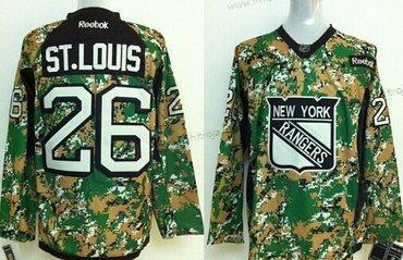 Herrar New York Rangers #26 Martin St. Louis 2014 Camo Tröjor