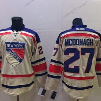 Herrar New York Rangers #27 Ryan Mcdonagh 2012 Vinter Klassisk Grädde Tröjor