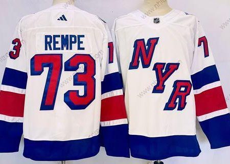 Herrar New York Rangers #73 Matt Rempe Vit 2024 Stadi