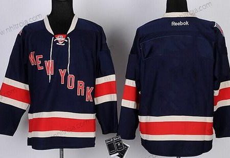 Herrar New York Rangers Blank Marin Blå Tredje tröjan 85Th Tröjor