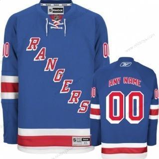 Herrar New York Rangers Skräddarsydda Blå Tröjor