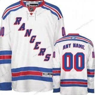 Herrar New York Rangers Skräddarsydda Vit Tröjor