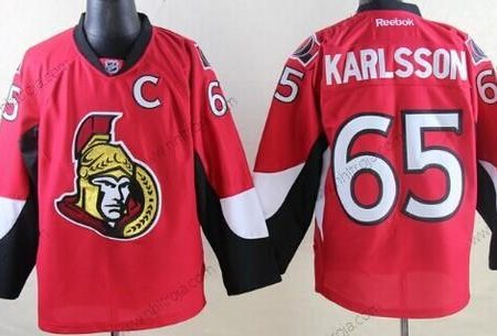 Herrar Ottawa Senators #65 Erik Karlsson Röd Tröjor