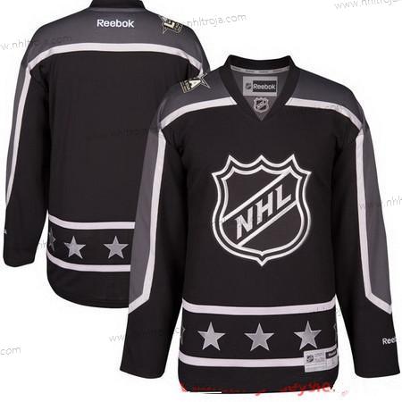 Herrar Pacific Division Reebok Svart 2017 NHL All-Star Blank Stitched Hockey Tröjor