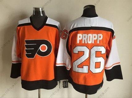 Herrar Philadelphia Flyers #26 Brian Propp 1997-98 Orange CCM Vintage Tröjor